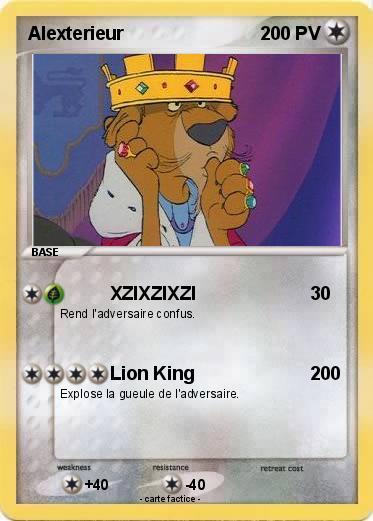 Pokemon Alexterieur
