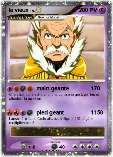 Pokemon le vieux