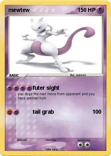 Pokemon mewtew
