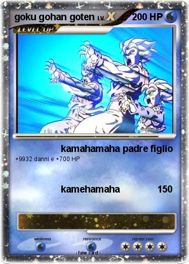 Pokemon goku gohan goten