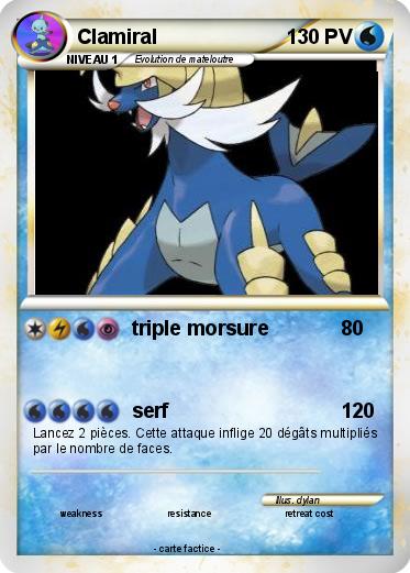 Pokemon Clamiral