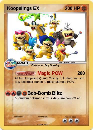 Pokemon Koopalings EX