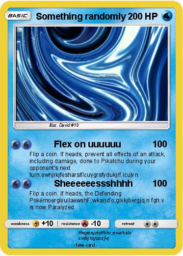 Pokemon Something randomly