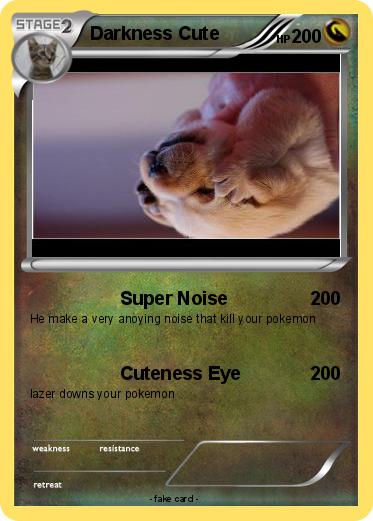 Pokemon Darkness Cute
