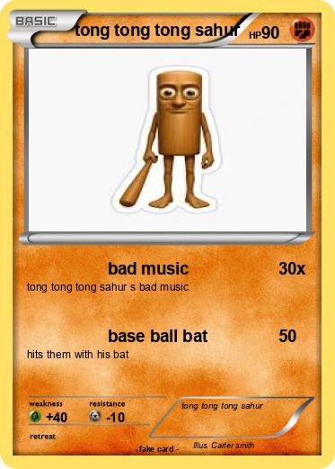 Pokemon tong tong tong sahur