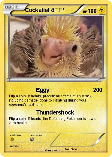 Pokemon Cockatiel ?