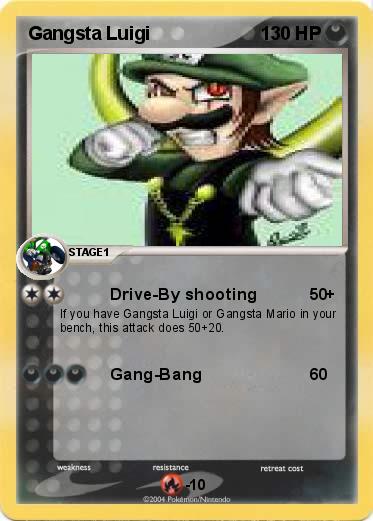 Pokemon Gangsta Luigi