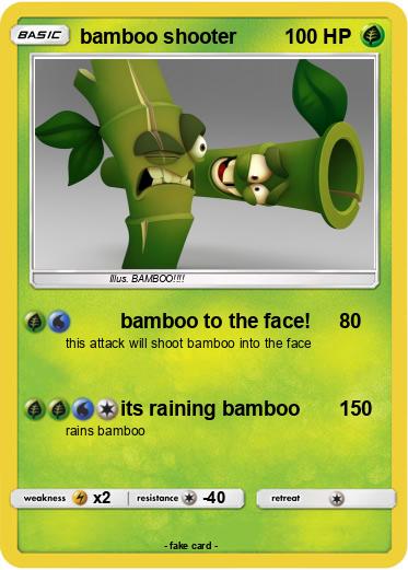 Pokemon bamboo shooter
