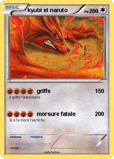 Pokemon kyubi et naruto