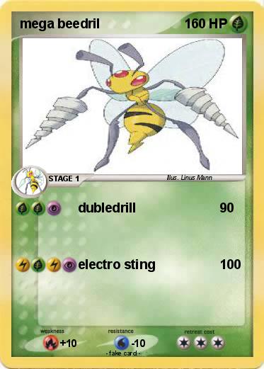 Pokemon mega beedril