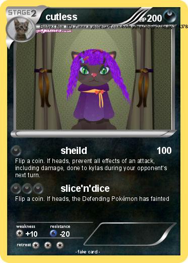 Pokemon cutless