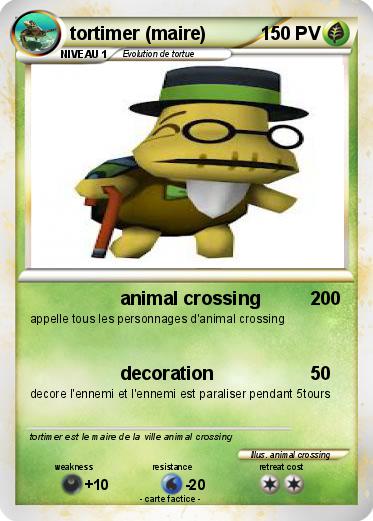 Pokemon tortimer (maire)