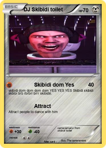 Pokemon DJ Skibidi toilet