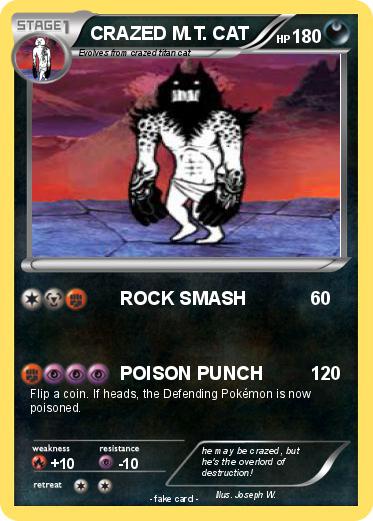 Pokemon CRAZED M.T. CAT