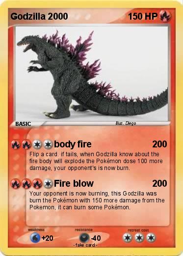 Pokemon Godzilla 2000