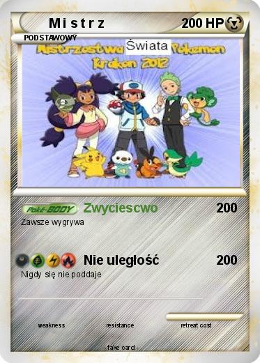 Pokemon M i s t r z