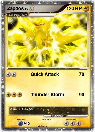 Pokemon Zapdos