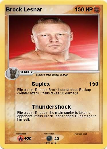 Pokemon Brock Lesnar