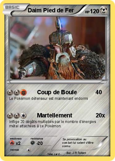 Pokemon Daim Pied de Fer