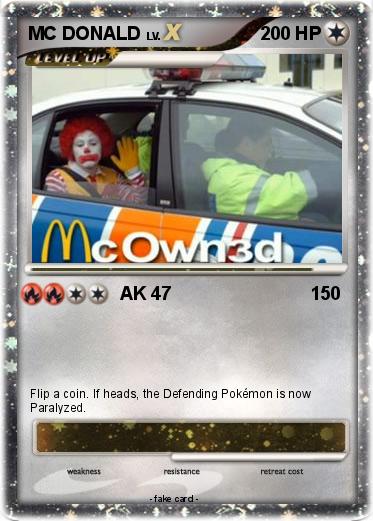 Pokemon MC DONALD