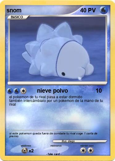 Pokemon snom