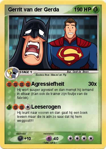 Pokemon Gerrit van der Gerda