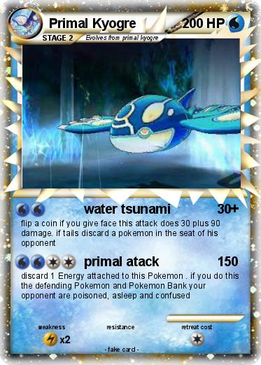 Pokemon Primal Kyogre