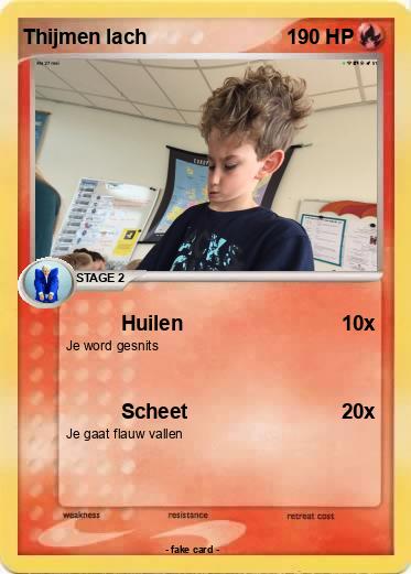 Pokemon Thijmen lach