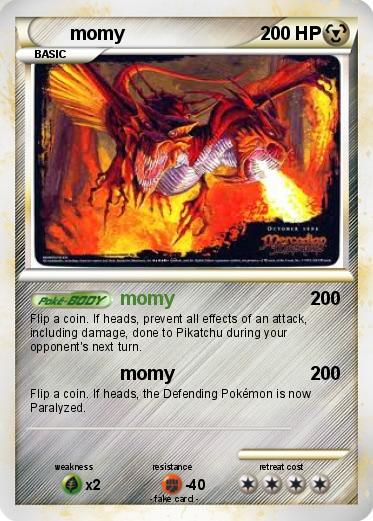 Pokemon momy