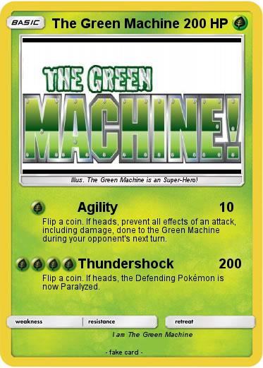 Pokemon The Green Machine