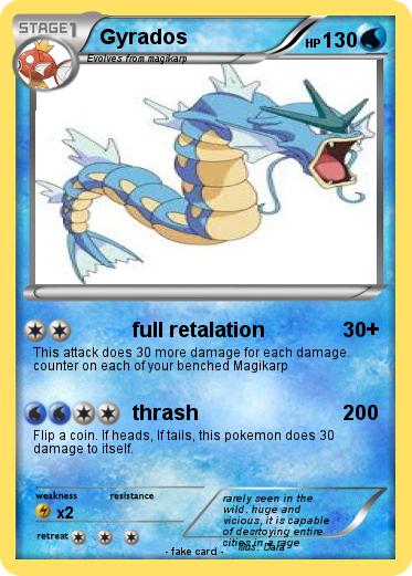 Pokemon Gyrados