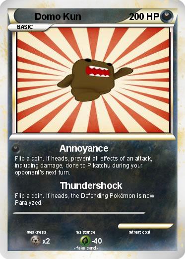 Pokemon Domo Kun