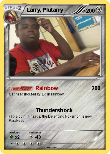 Pokemon Larry, Plutarry
