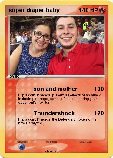 Pokemon super diaper baby