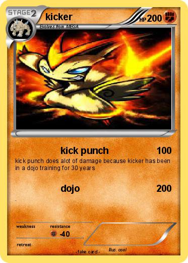 Pokemon kicker