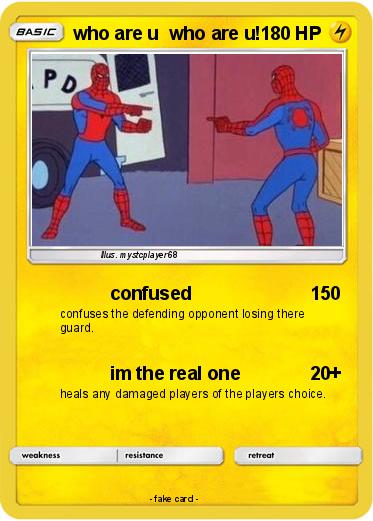 Pokemon who are u  who are u!