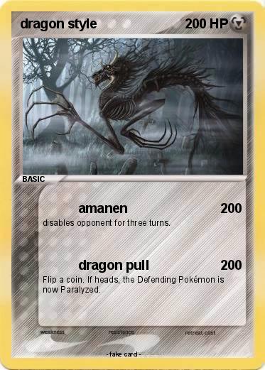 Pokemon dragon style