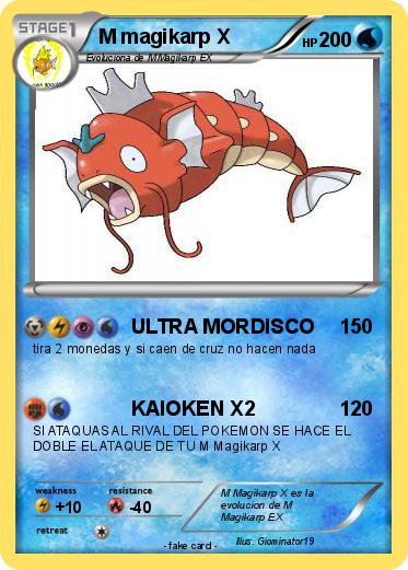 Pokemon M magikarp X