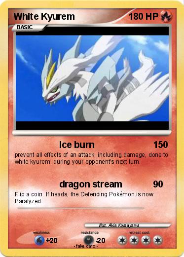 Pokemon White Kyurem