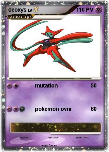 Pokemon deoxys