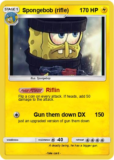 Pokemon Spongebob (rifle)