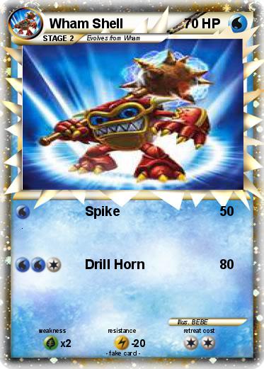 Pokemon Wham Shell