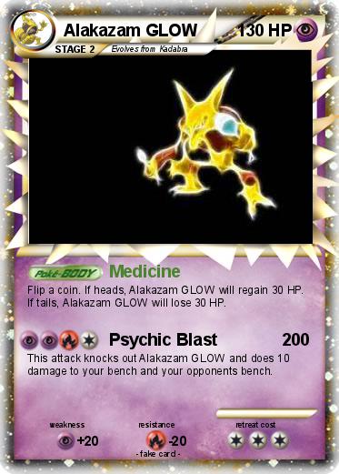 Pokemon Alakazam GLOW