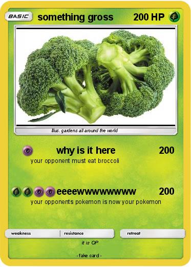 Pokemon something gross
