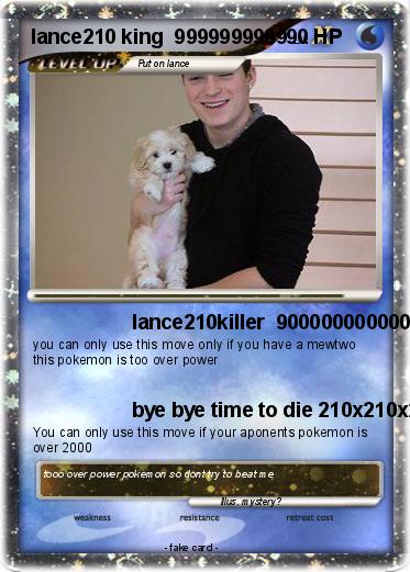 Pokemon lance210 king  9999999999