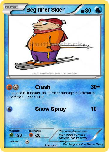 Pokemon Beginner Skier