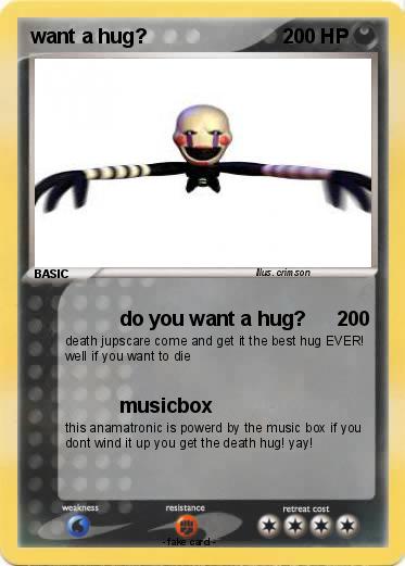 Pokemon want a hug?