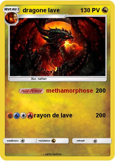 Pokemon dragone lave