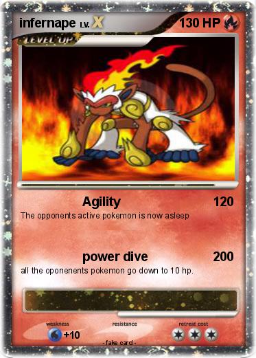 Pokemon infernape