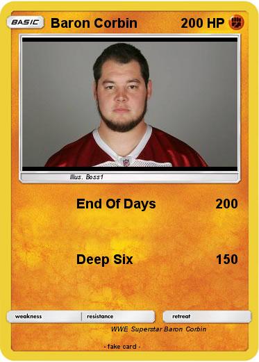 Pokemon Baron Corbin